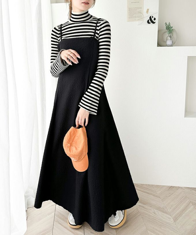 日本 Classical Elf - 小立領彈性羅紋針織上衣-淺灰