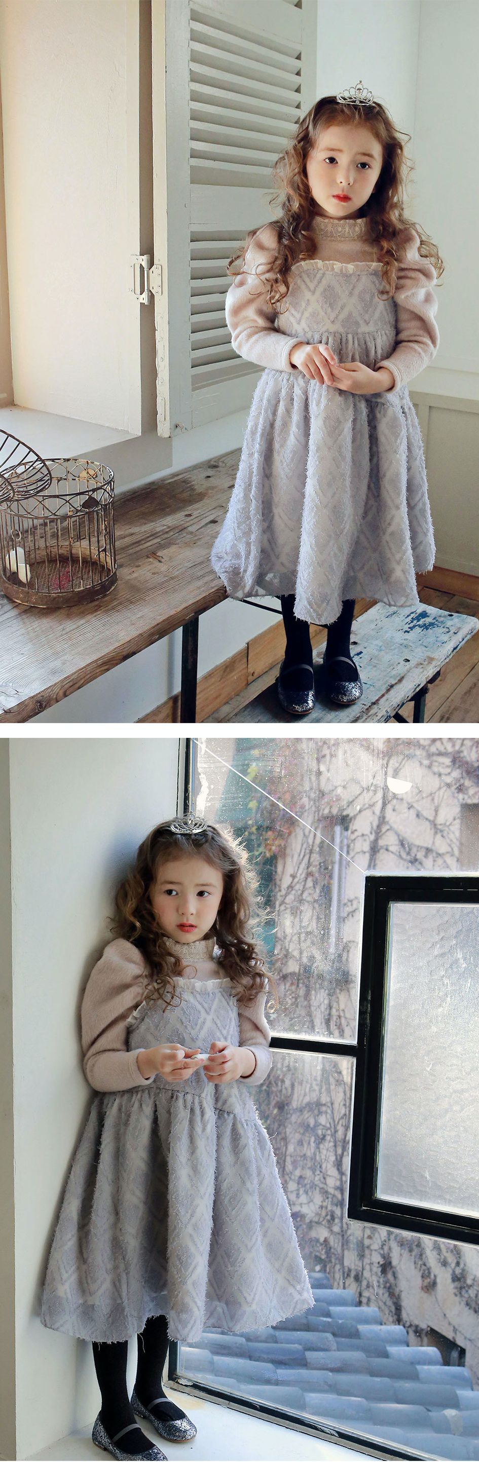 韓國 PuellaFLO - 水鑽艾莉娜公主皇冠髮飾