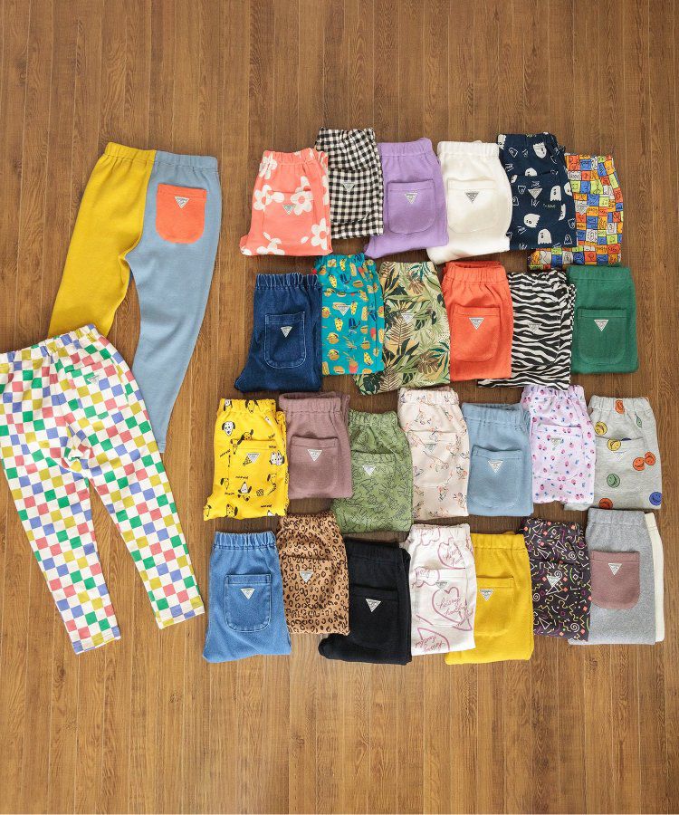 日本 BREEZE - 熱銷！百搭鬆緊長褲(9分丈)-美式速食-翡翠綠