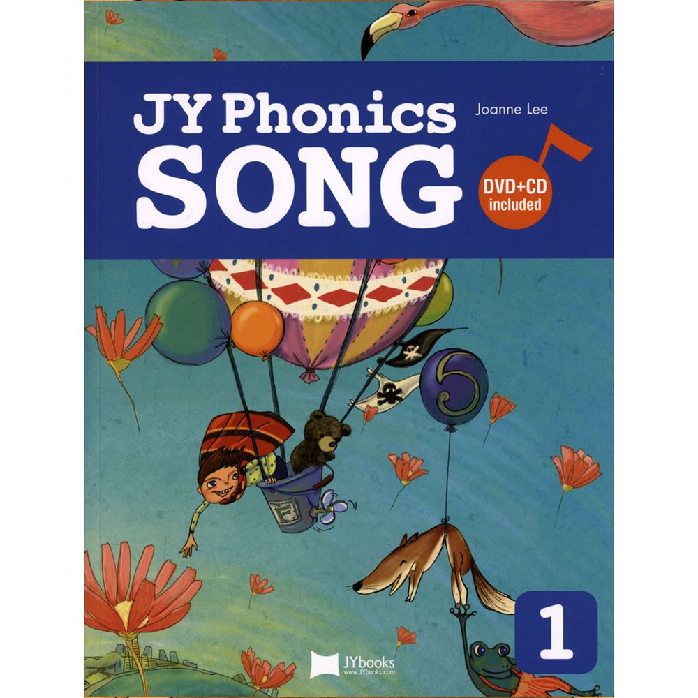JY PHONICS SONG #1/BK-書+DVD+CD-平裝/彩色