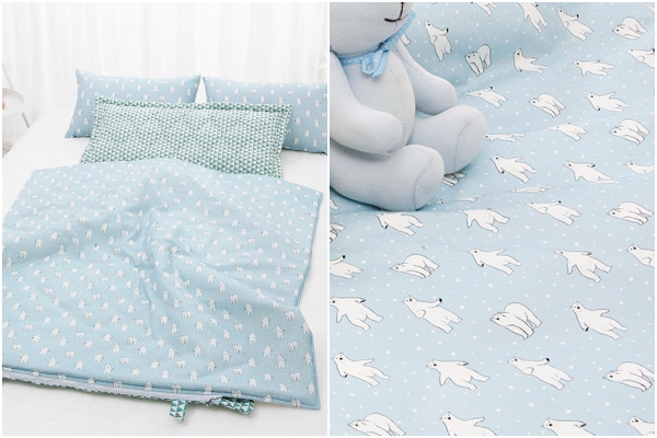 韓國 2cm+透氣乳膠墊睡袋，支撐力UP↑，分散受力保護寶貝脊椎 ♥