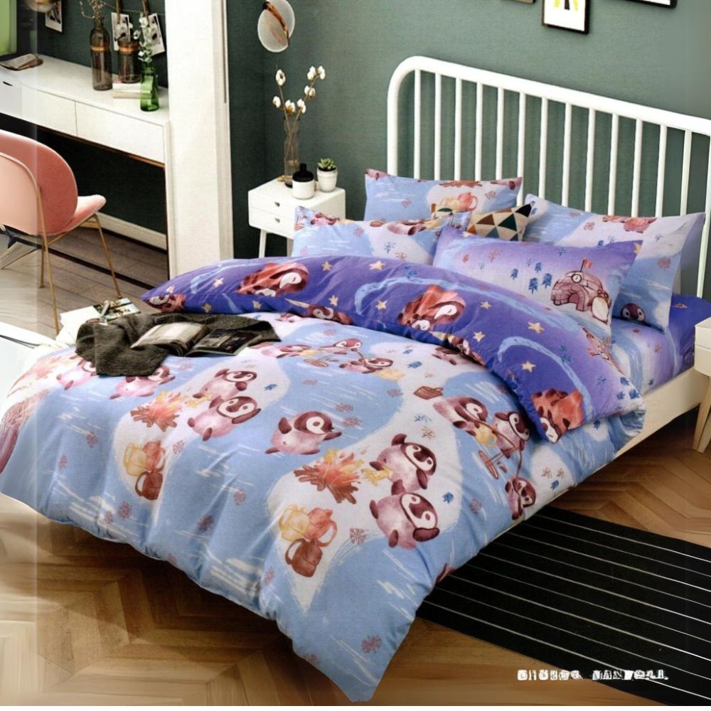 MIT台灣製造兒童睡墊三件組-冰河遊記