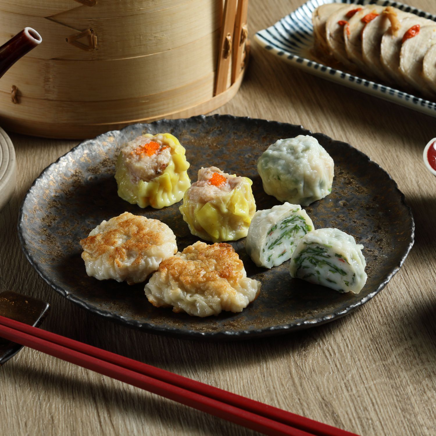 知名飯店港點【豪鼎私廚】魚子燒賣/葡式焗蛋塔/煲湯