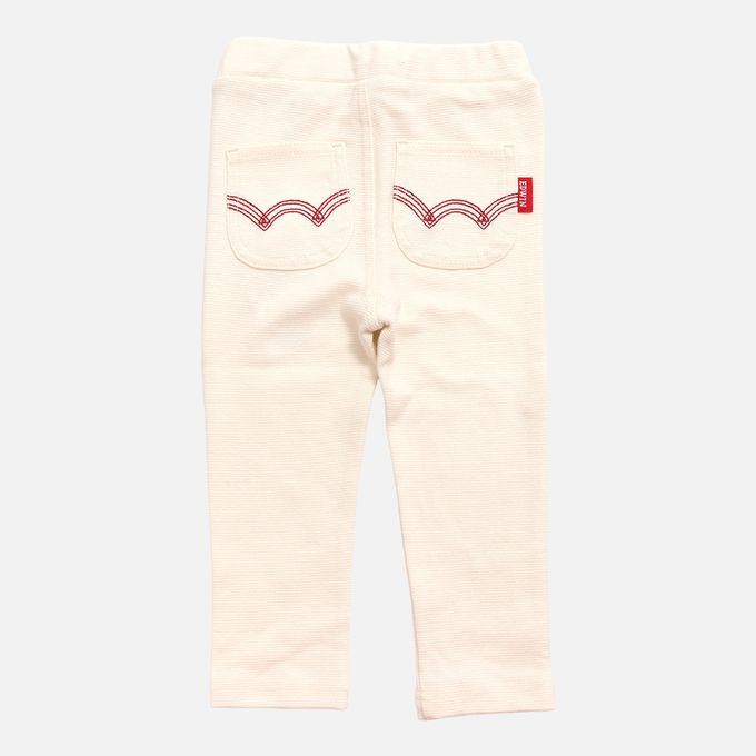 日本 Chil2 - EDWIN聯名 超彈性伸縮長褲-水藍