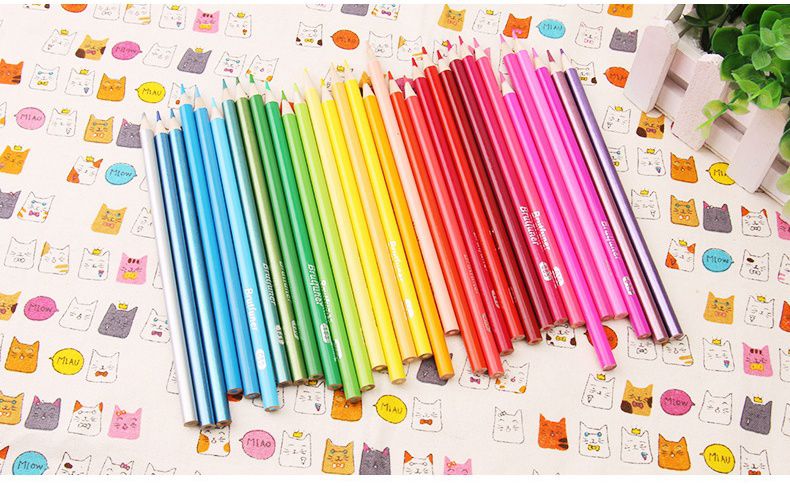 Brutfuner金屬配色彩繪色鉛筆-50色