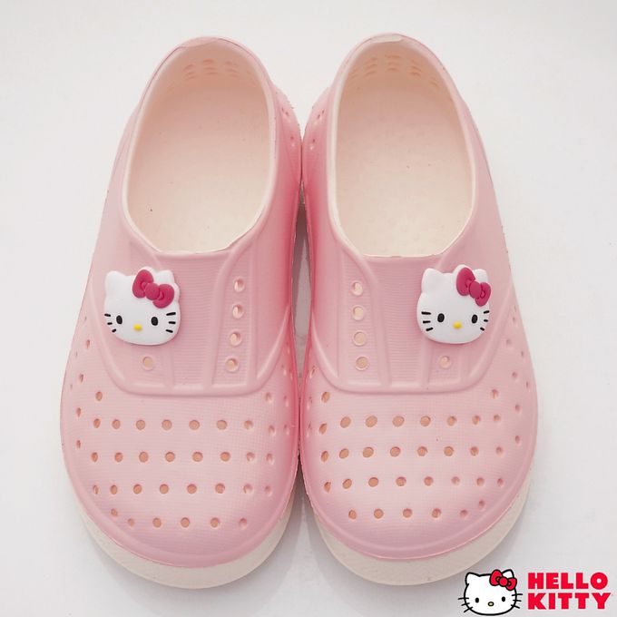 HELLO KITTY - HELLO KITTY超輕洞洞休閒款 823637粉(中小童段)-休閒鞋-粉