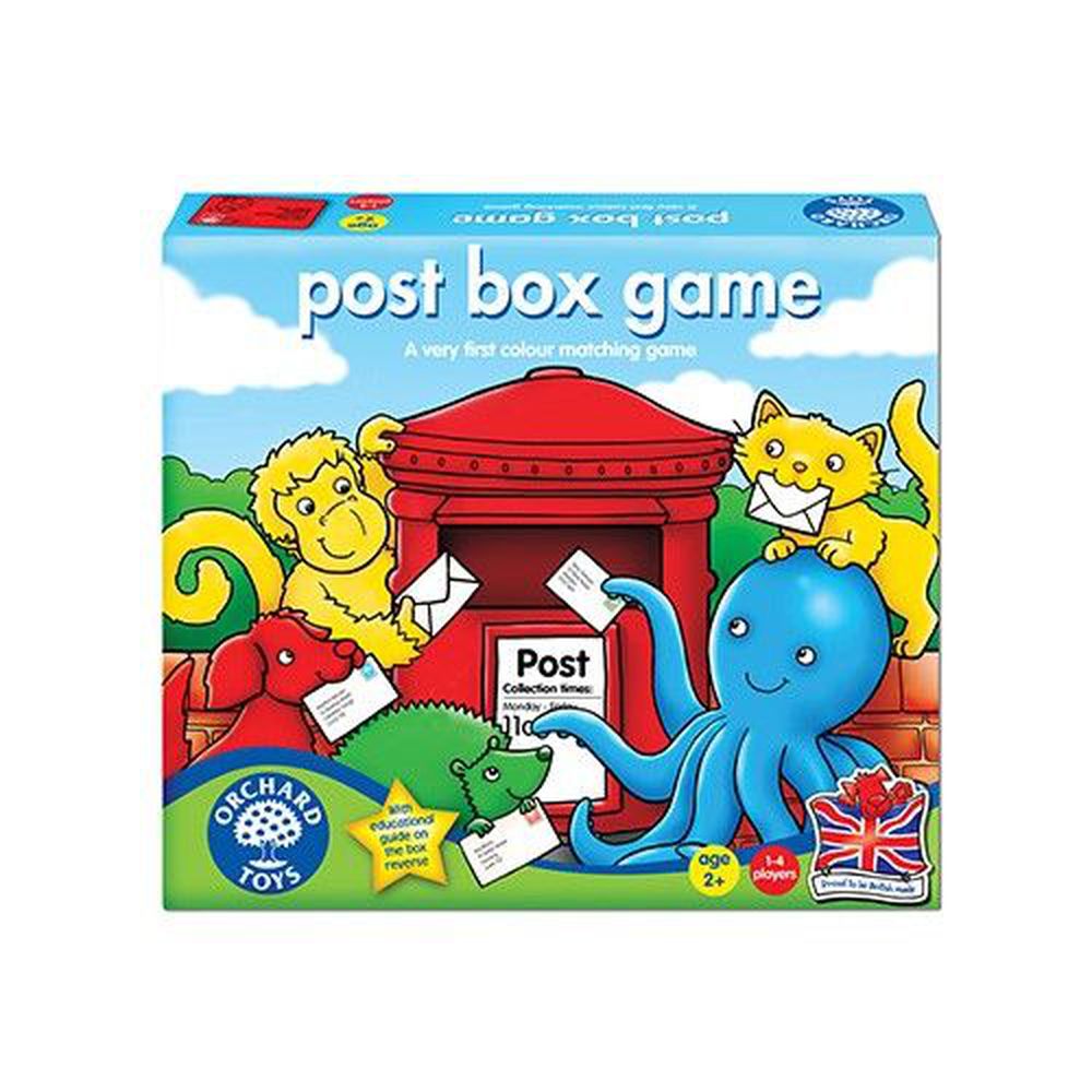 桌遊-形狀顏色-趣寄信 Post Box Game-2歲以上