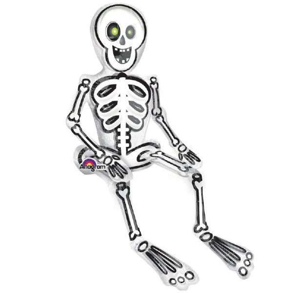 派對城 SuperParty - 45*66cm鋁箔氣球-骷髏人