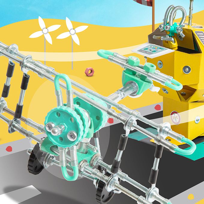 以色列 theOffBits - 機械積木-機場遊戲盒