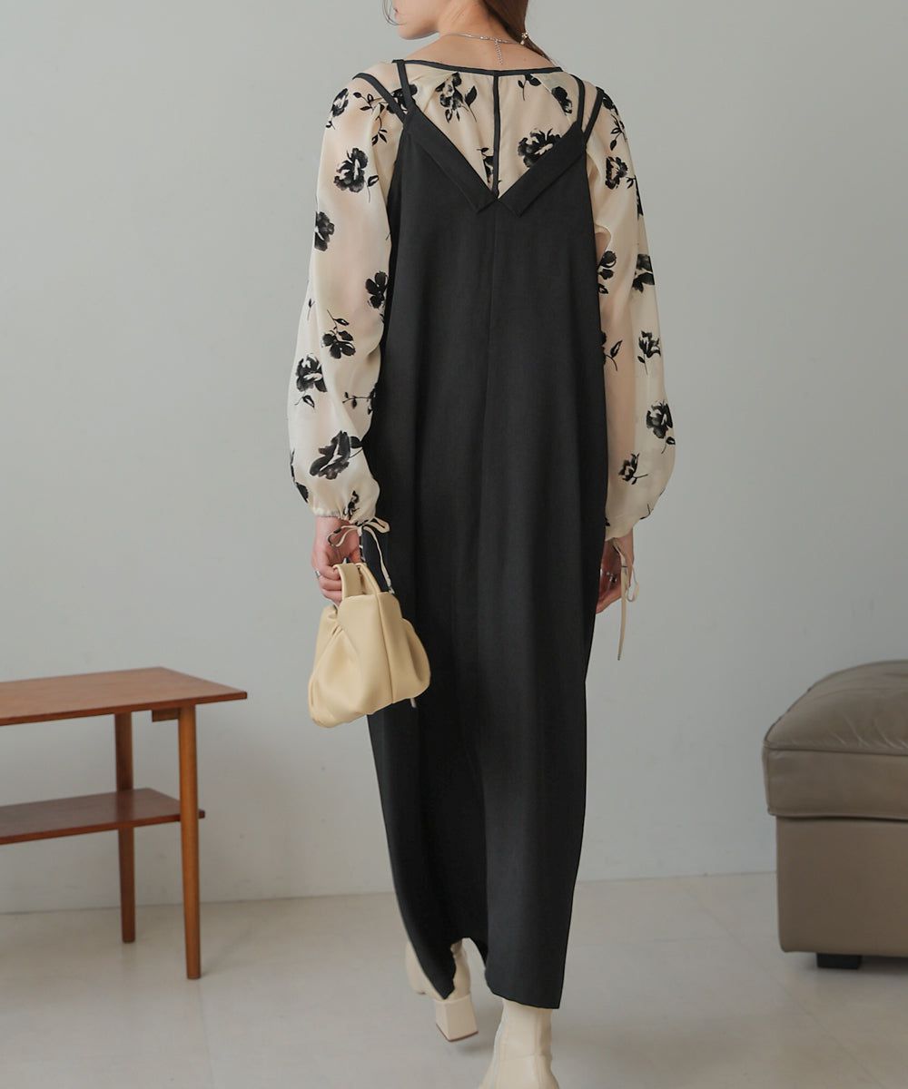 日本 Bab - 2WAY設計修身背心裙-水藍