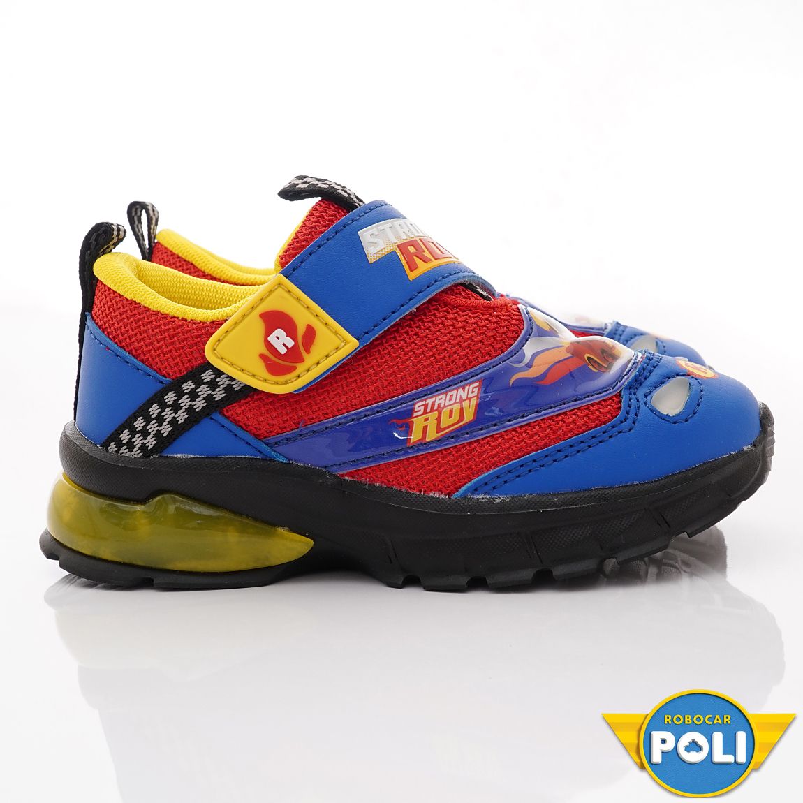 POLI 波力救援小英雄 - 電燈運動款(中小童段)-運動鞋-紅