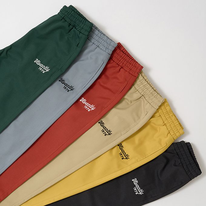 日本 b-ROOM - 挺版舒適廓形長褲-灰藍