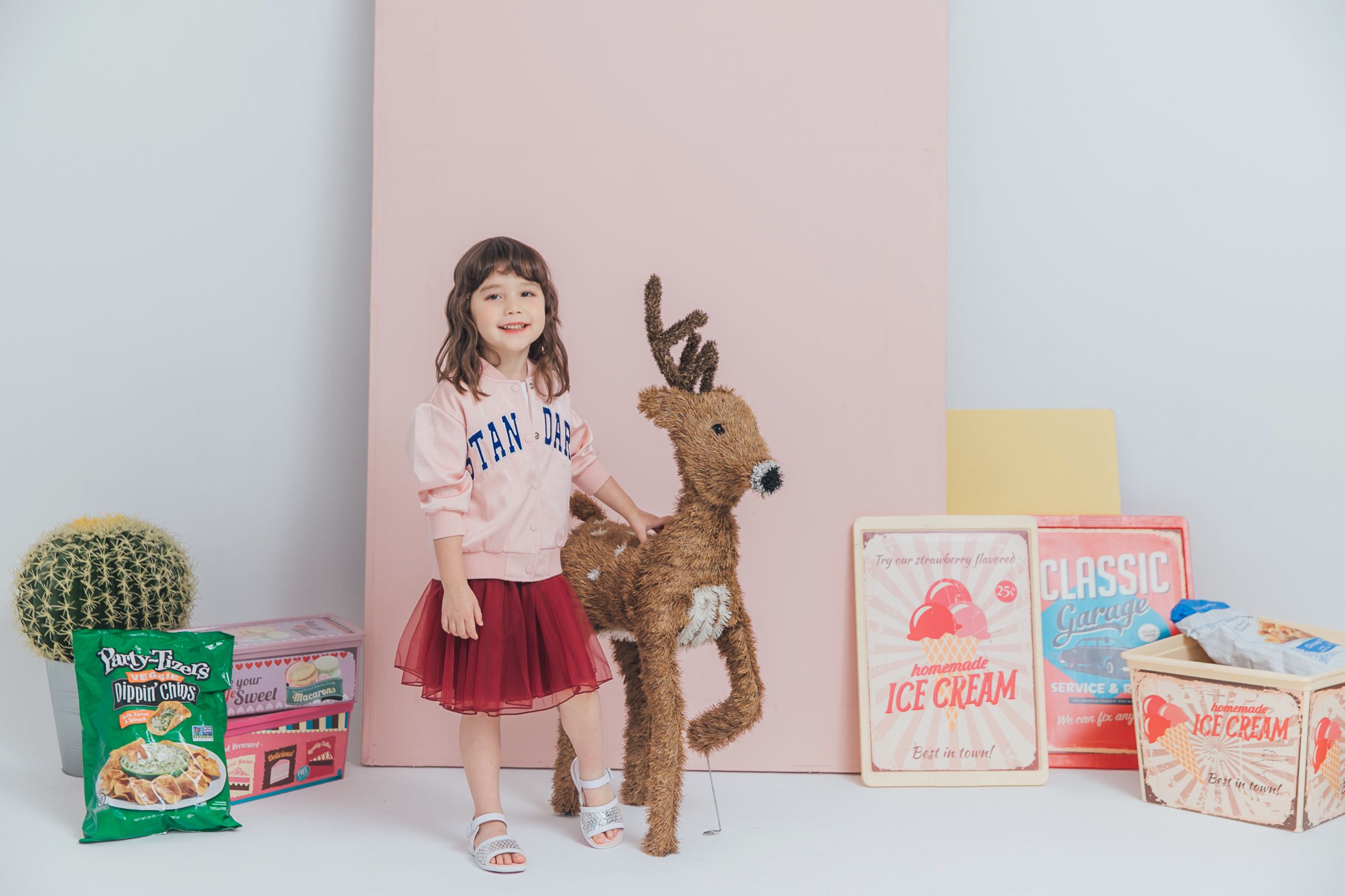 Peachy - 北鼻款*獨家訂製綿柔空氣紗裙-短裙款-性感酒紅