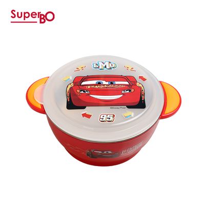 SuperBO - 不鏽鋼學習碗-閃電麥坤-360ml