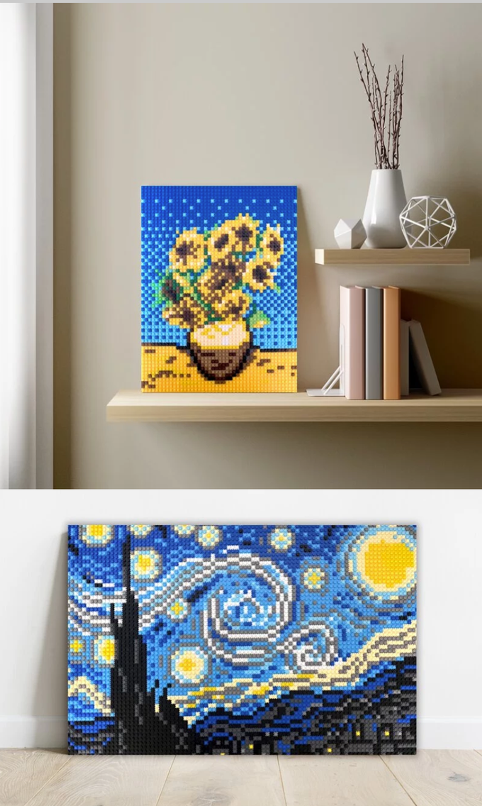 꾹꾹블럭 - 韓國馬賽克咕咕拼豆組- 賊灰貓