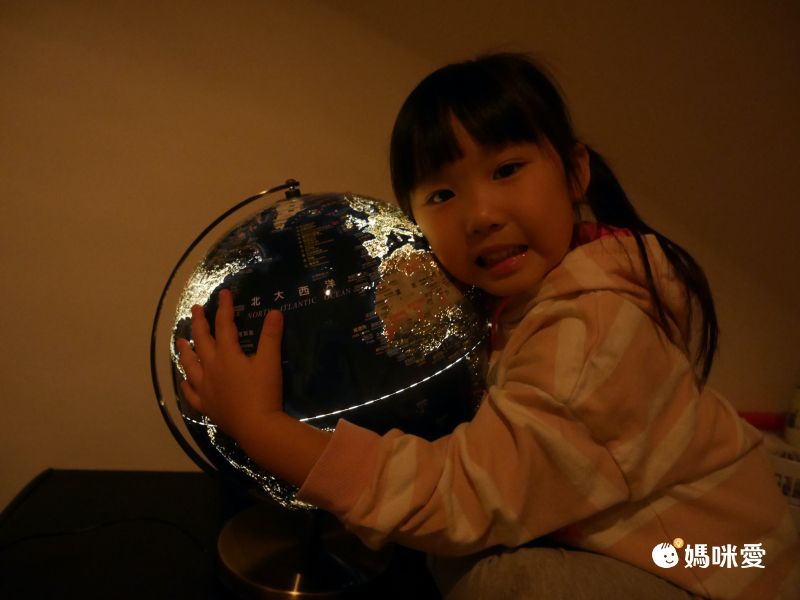 SKYGLOBE - 12吋地形海溝人口分佈古銅色底座地球儀(附燈/中英文對照)