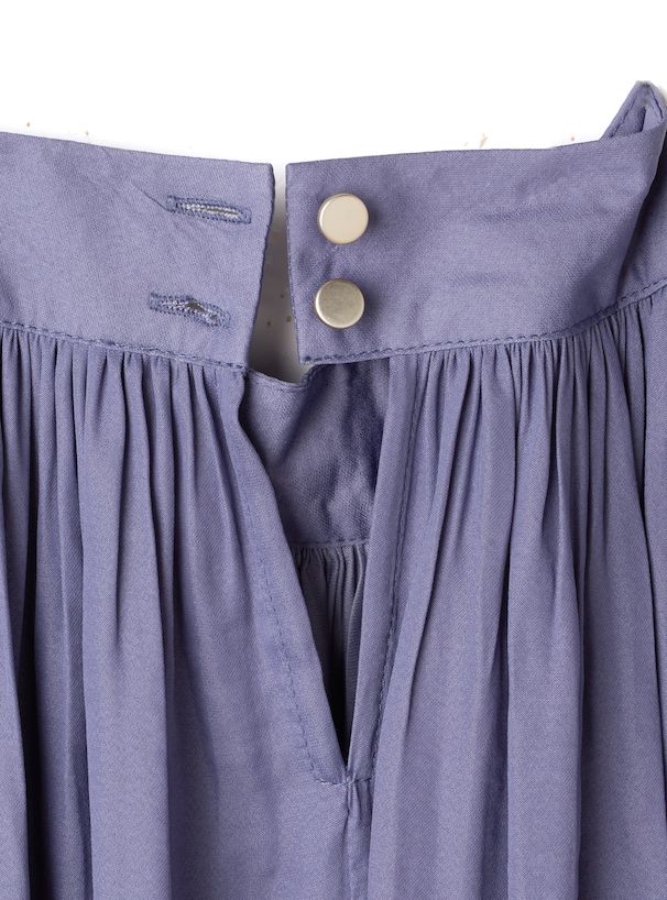 日本 GRL - 百搭立領泡泡短袖上衣-深棕粉 (F)