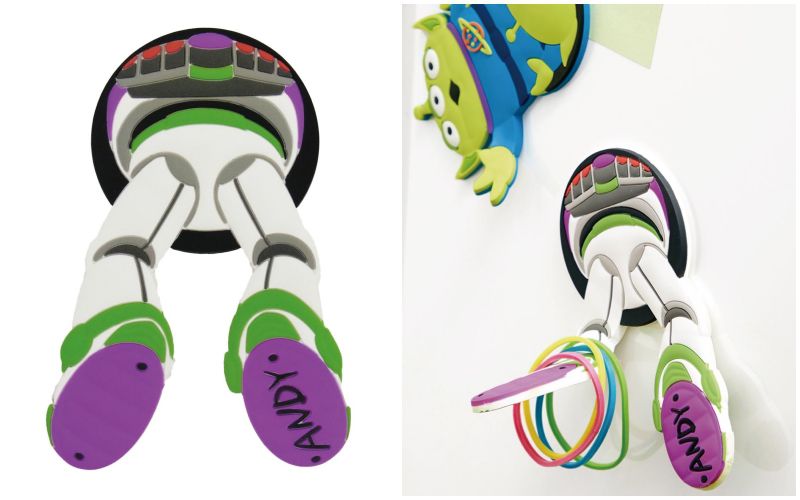 日本 TOYO CASE - 可愛造型可彎折磁鐵置物掛鉤-伊布-耐重250g