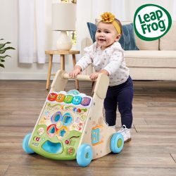 LeapFrog美國跳跳蛙 - 木質二合一觸控學步車