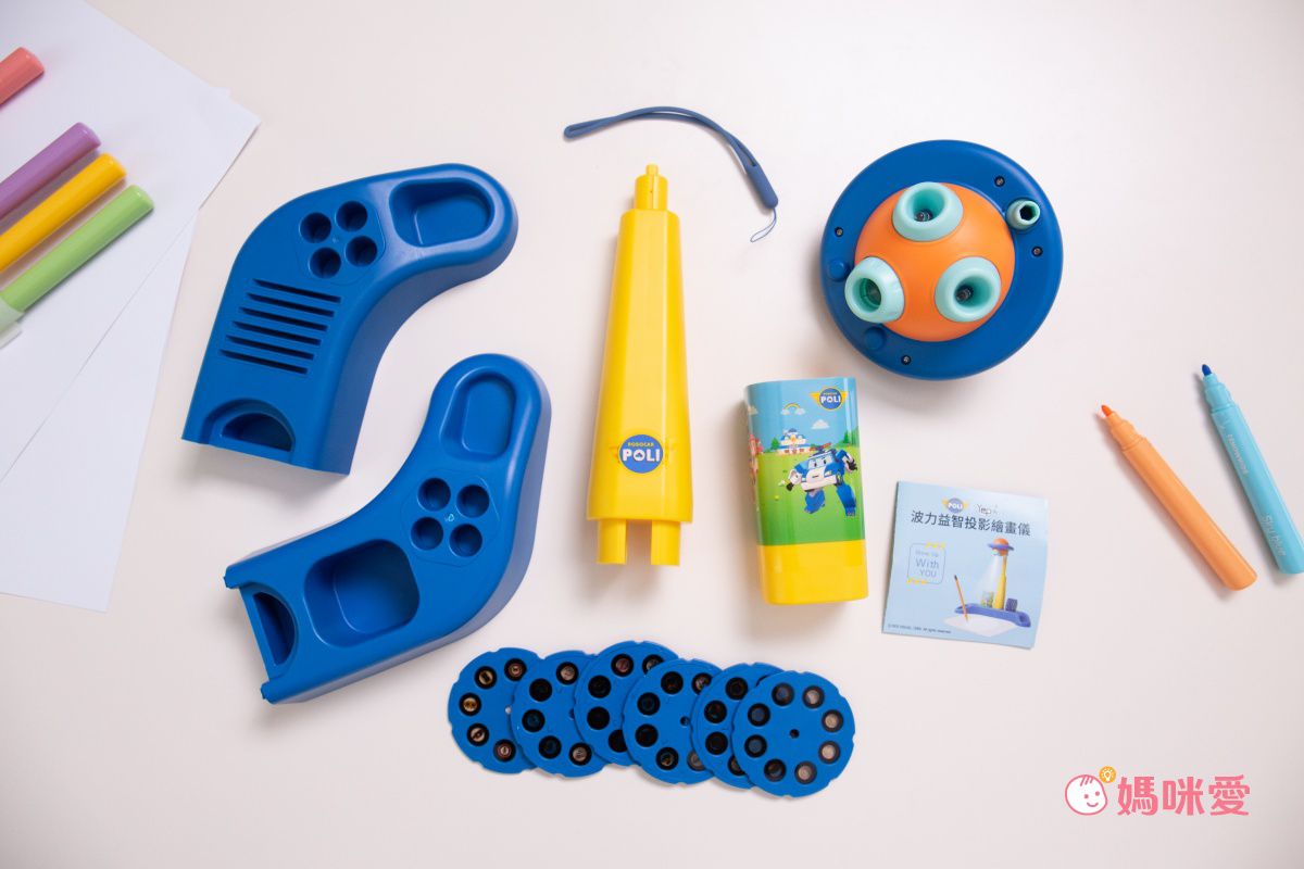 POLI 波力救援小英雄 - 波力益智投影繪畫儀
