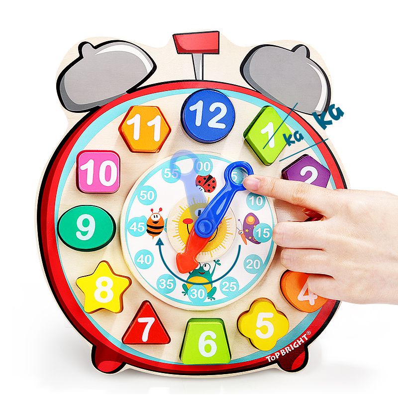 TOP BRIGHT特寶兒 - 數字積木認知時鐘