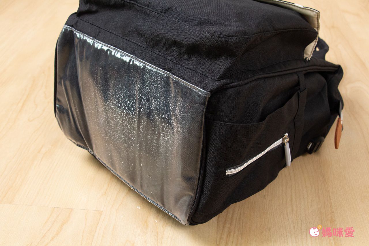 多功能防水後背包/媽媽包-迷彩款-灰色 (40x33x20cm)