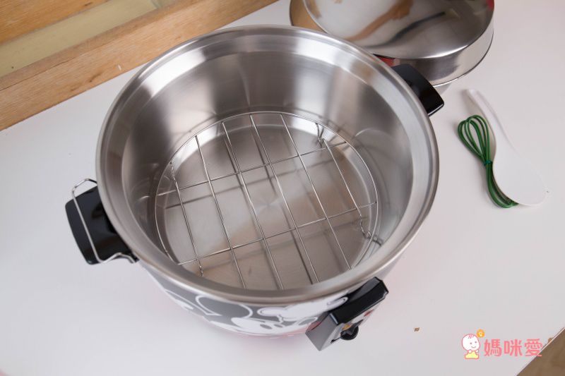 迪士尼 - 米奇系列304不鏽鋼11人份電鍋-經典紅