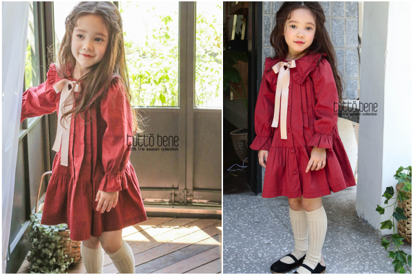 韓劇女主角好感穿搭✿正韓 Tutto Bene 女寶童裝✿