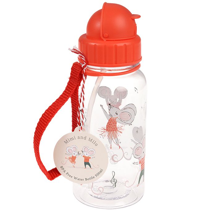 英國 Rex London - 兒童Tritan™吸管水瓶-古典芭蕾(500ML)