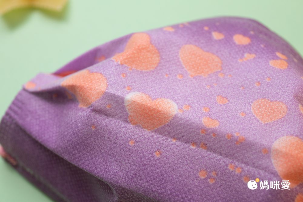 QMI-MASK 智匯家 - 專利感溫變色款-薰衣草紅愛心/成人醫用/MD雙鋼印/台灣製平面(未滅菌)-共10入/盒(5入袋裝隨身好方便)