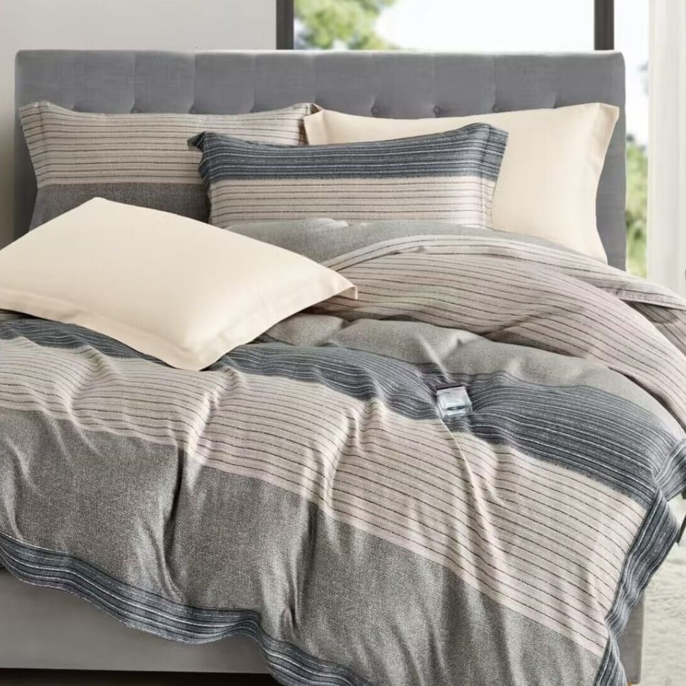 《頂級60支》100%純天絲 鋪棉兩用被床包四件組-特大6x7尺-多款任選