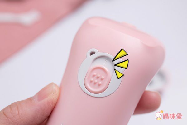 美國 VANRRO - Babynice 專業嬰兒電動指甲剪-White 純淨白-ABS 電子元件/重量：111g