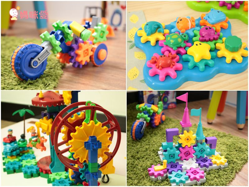 美國孩子人手一組【Learning Resources】STEAM 齒輪積木