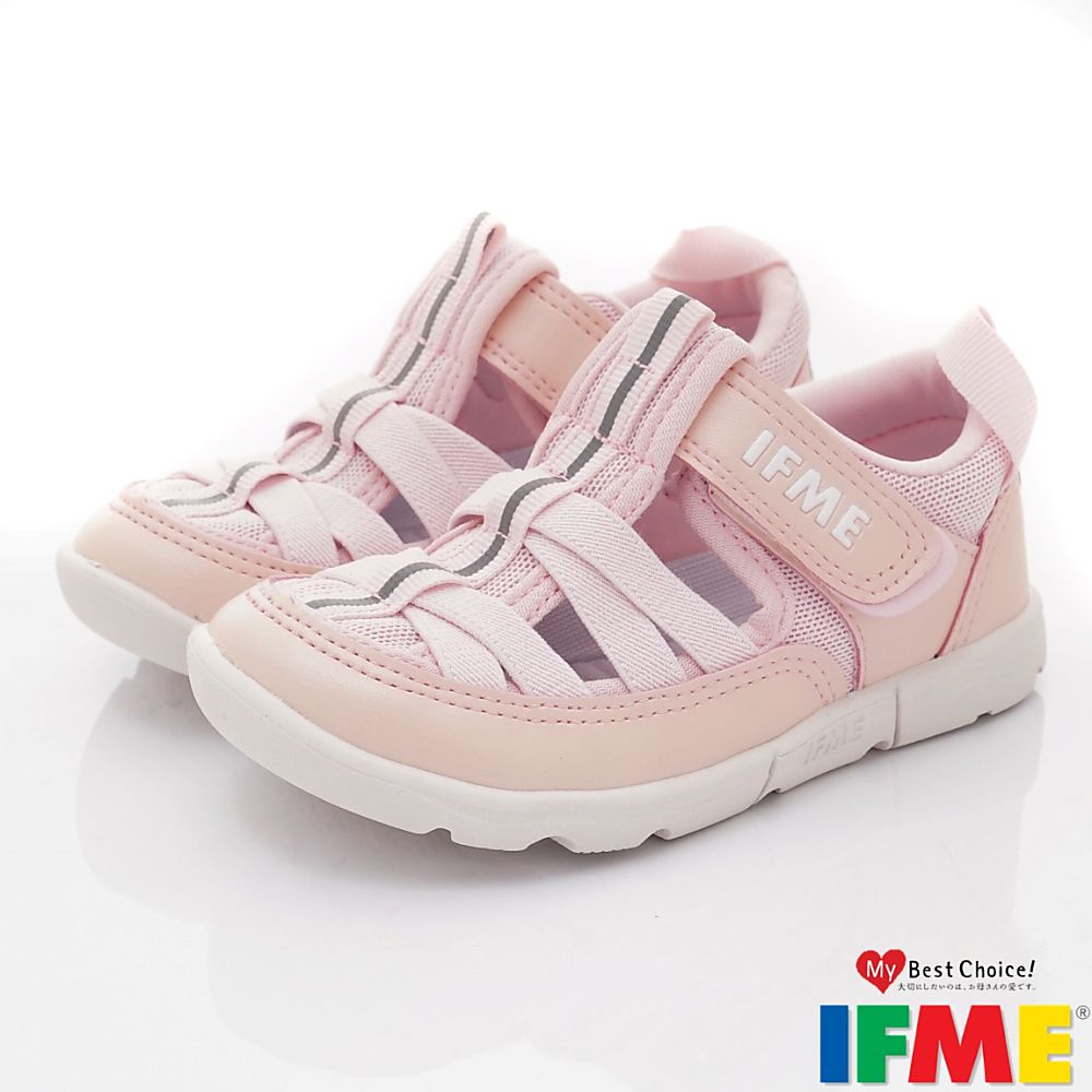 日本IFME - 水涼機能童鞋-IF30-341601粉(中小童段)-水涼鞋-粉