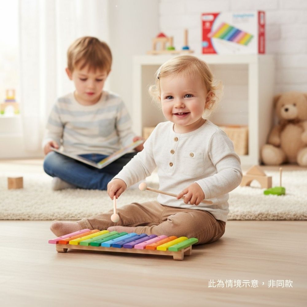 幼兒12音彩虹敲敲木琴_荷蘭woet