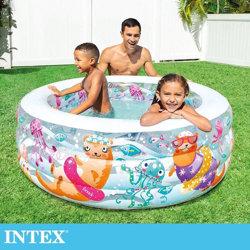 INTEX - 海洋動物戲水游泳池(58480NP)