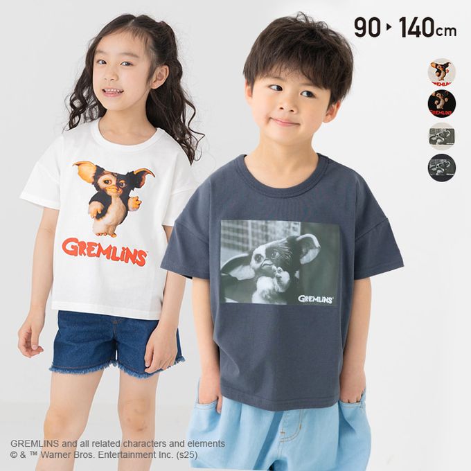 日本 Chil2 - 聯名款 100%純棉短袖上衣-電影角色小精靈-白