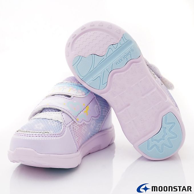 Moonstar日本月星 - 月星速洗樂系列-速乾機能童鞋款-CRC23311紫(中小童段)-機能運動鞋-紫