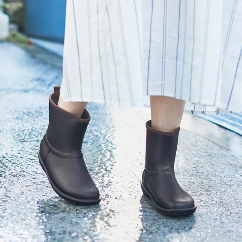 日本服飾代購 - 日本製大人雨鞋-灰色