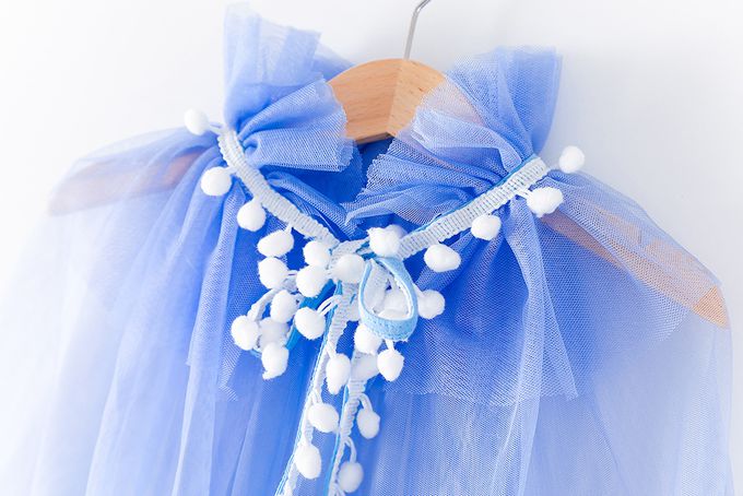 冰雪薄紗披風-A款