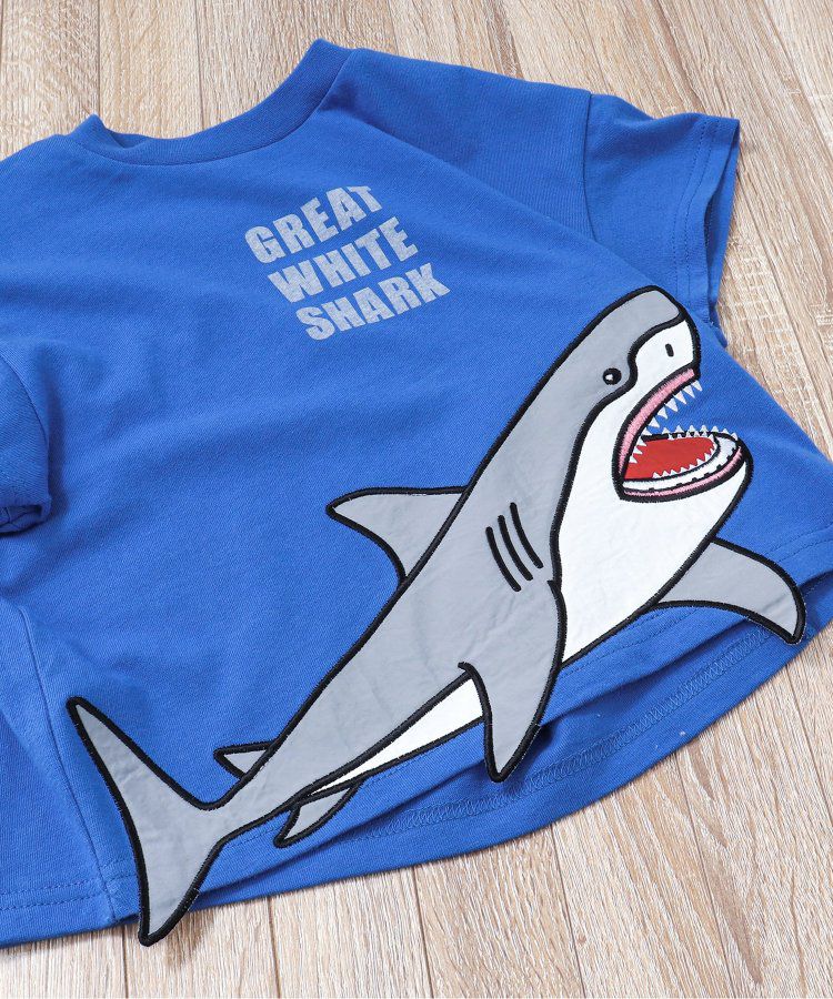 日本 apres les cours - 搶眼造型印花短袖上衣-挖土機-摩卡