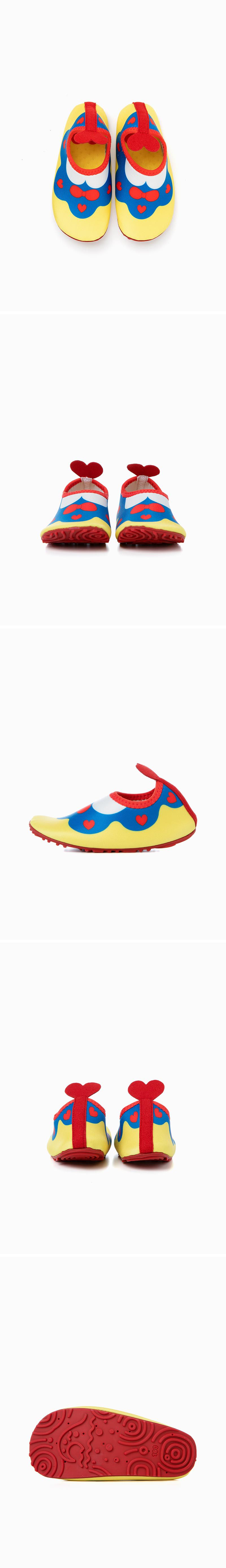 韓國 OZKIZ - 輕量/防滑兒童沙灘鞋/戲水鞋-公主造型