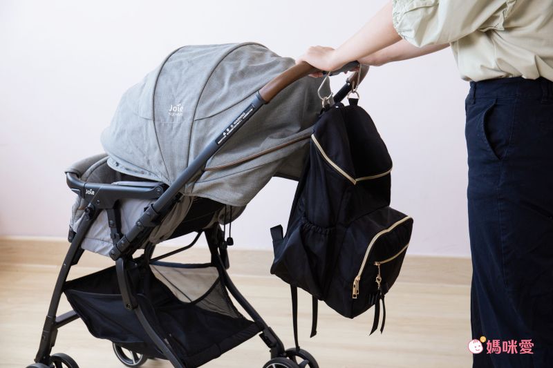 日本 Fuente - [超輕量] 簡約蝴蝶結機能收納後背包-迷霧藍 (26x41x14cm)