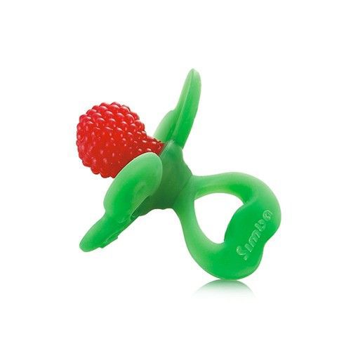 Simba 小獅王辛巴 - 鮮果粒固齒按摩奶嘴-鮮草莓 (3M+長牙期適用)