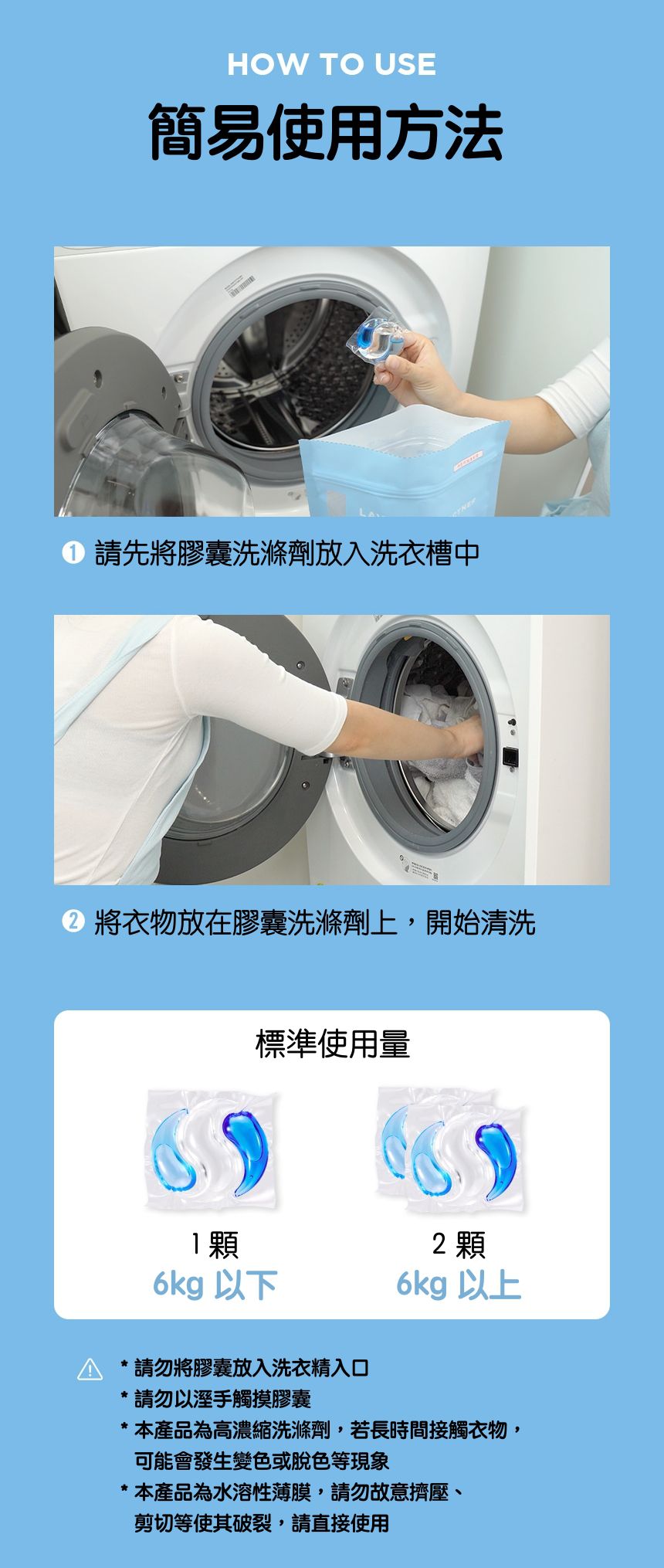 韓國 La vikit - 三效合一深層潔淨持香洗衣膠囊/洗衣球-溫暖亞麻香-1包(30顆)