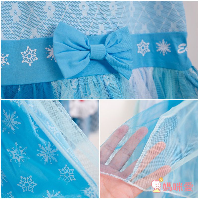 短袖造型公主裙-可愛牛仔