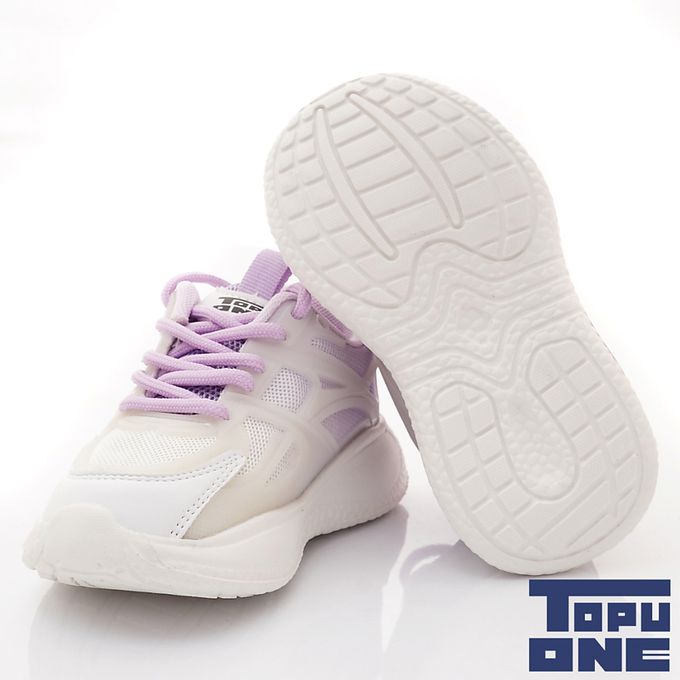 TOPUONE-厚底潮流運動童鞋-623913紫(中小童段)-運動鞋-紫