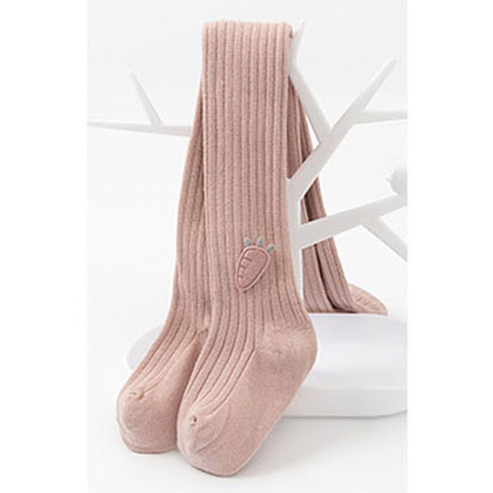 紅蘿蔔褲襪-粉色