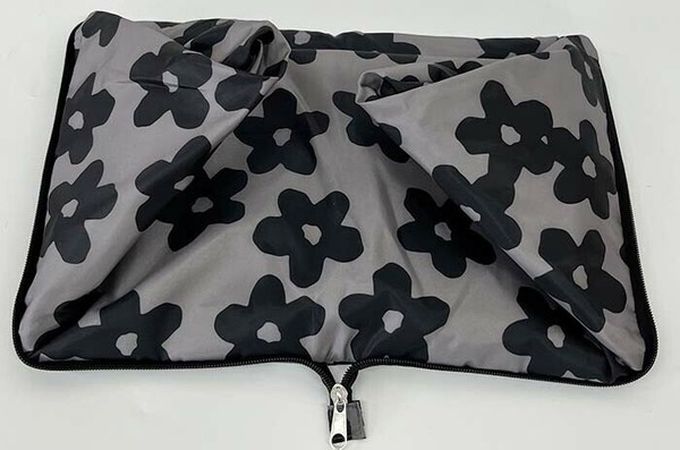 日本 Chepeli - 超大容量保溫保冷購物袋(可折疊收納)-長尾山雀-藍 (約29x52x24cm)