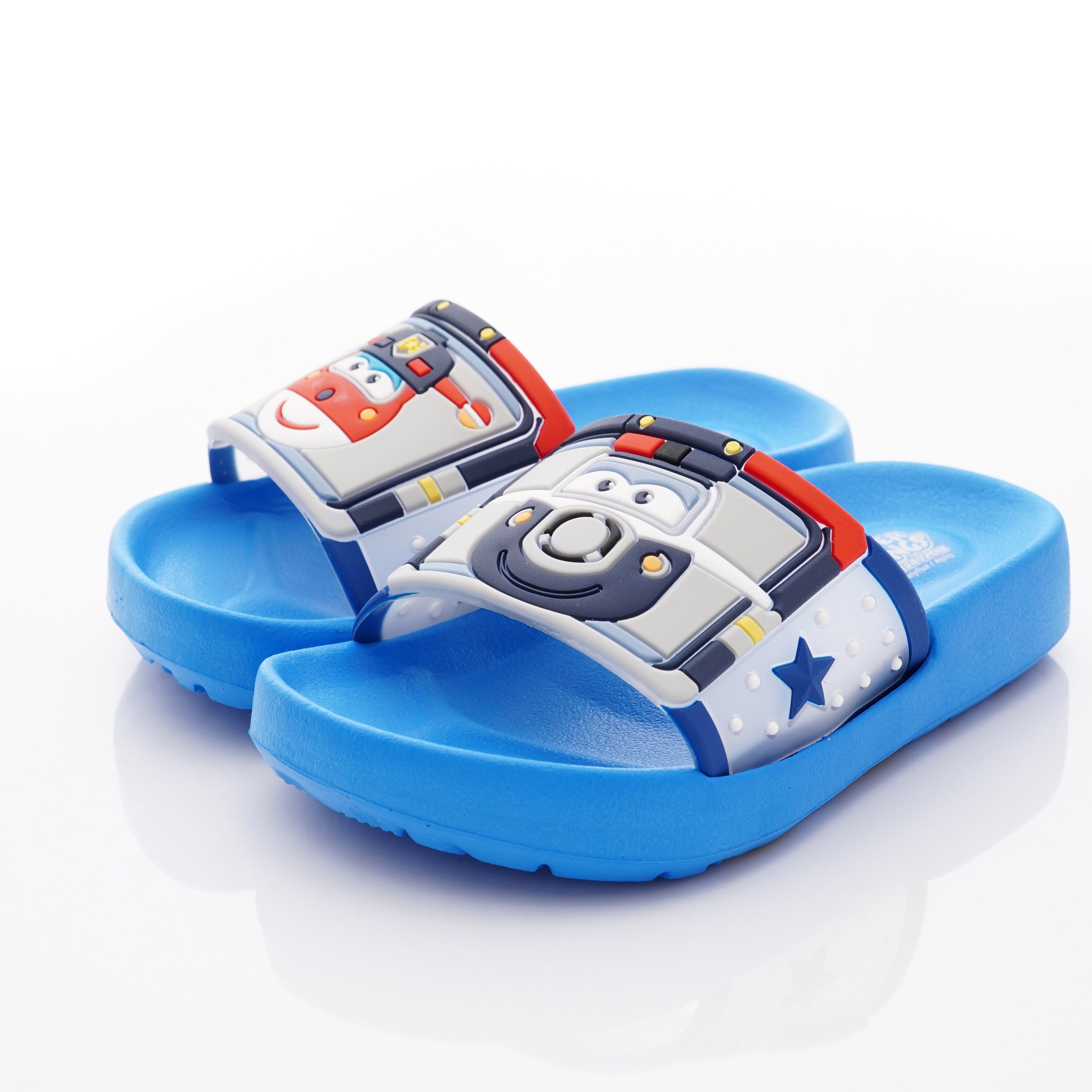 Super Wings - 超輕量休閒涼鞋/拖鞋(中小童段)-藍-S204707藍